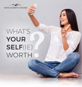 facial plastic surgery candidate takes selfie